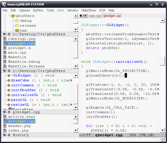 Emacs Code Browser